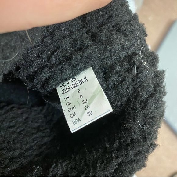 Skechers WOMANS SNOW BOOTS SIZE 9 Black Blue - Picture 3 of 5